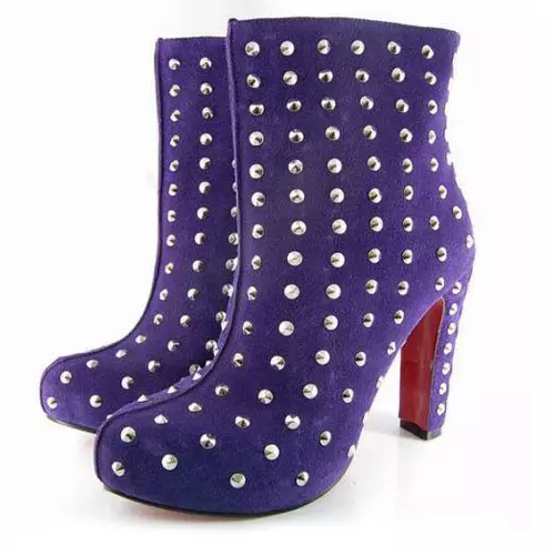 紫色短靴（38張）：穿什麼 1789_2