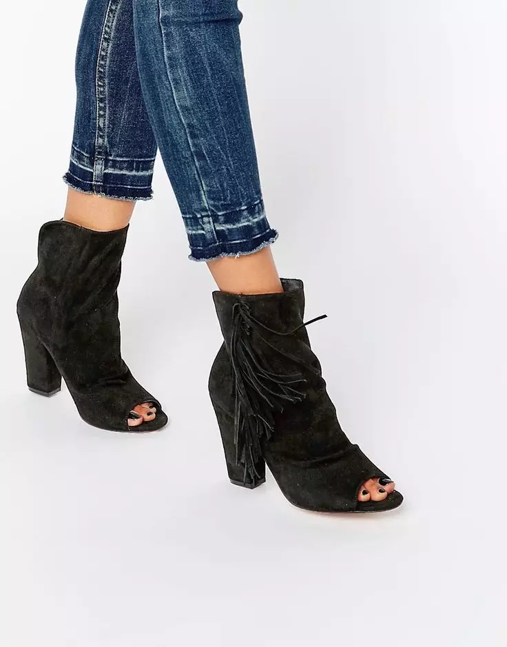 Iepen Ankle Boots (57 foto's): Iepenje sok sandalen en heak 1790_21