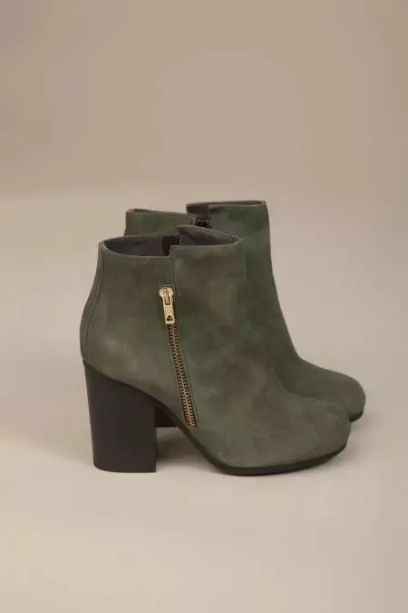 Grüne Ankle-Stiefel (43 Fotos): Was tragen Sie Wildleder und Leder dunkelgrüne Modelle 1799_42