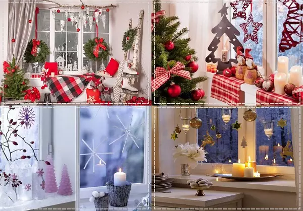 How to decorate the room for the new year? 74 Photo New Year's decorations for the house, the idea of ​​interior design decor. What scenery can be made with your own hands? 18073_23