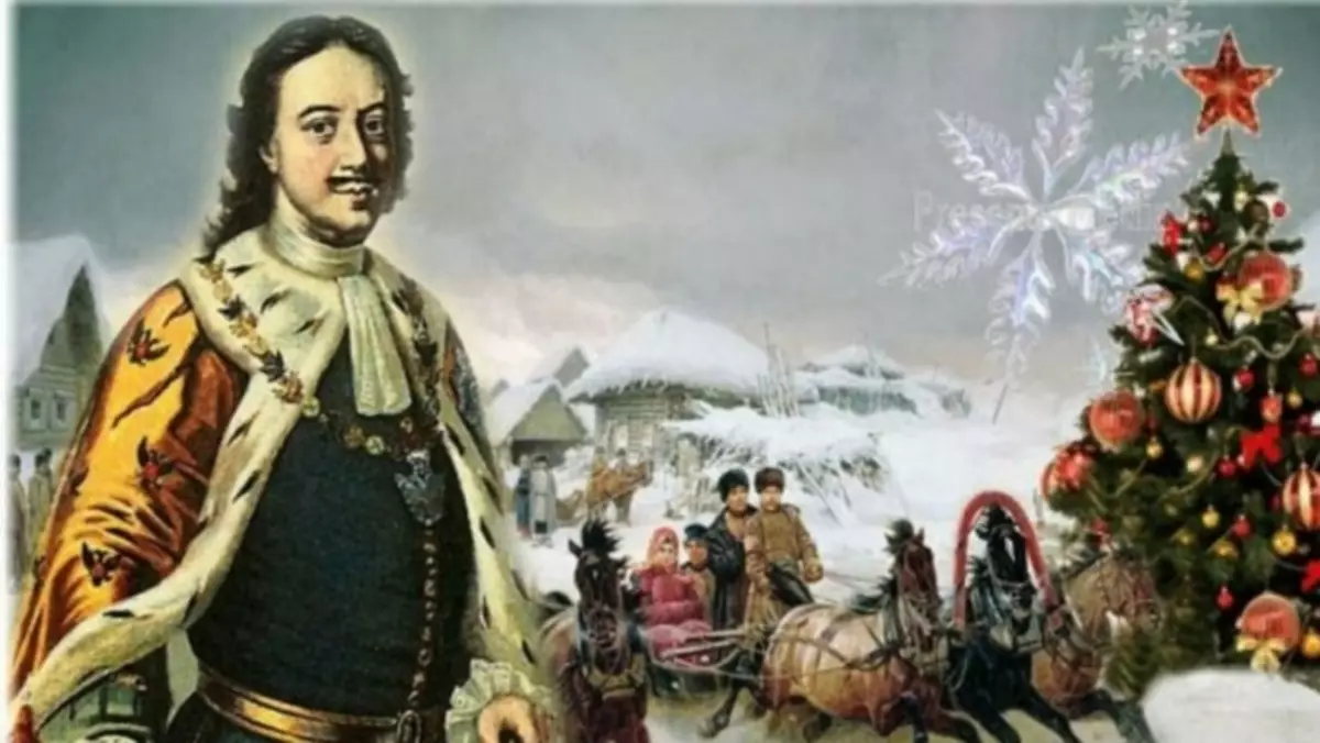 نئے سال کی تاریخ: جنہوں نے چھٹی کا انعقاد کیا؟ روس اور روس میں یہ کب منایا گیا؟ اصل 18078_7