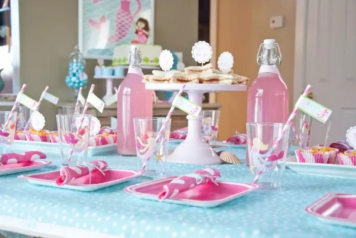 Jak ozdobit stůl pro narozenin dítěte? 60 fotografie výzdoba dětským sladkých stolních domy pro dívky a chlapce, krásný design s vlastníma rukama 18107_8