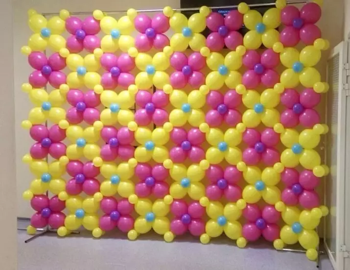 Decoratie ballen voor verjaardag: Hoe de bal te versieren met ballen en de hal? Schoonmaak ballonnen voor mannen, vrouwen en kinderen 18125_23