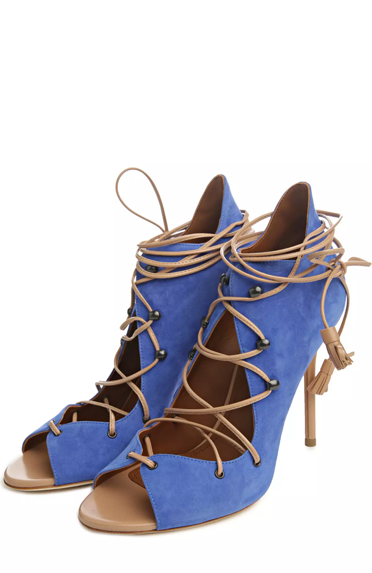 Blue Ankel Boots (42 foton): Vad ska du ha på sig en mörkblå modell från en nubuck och mocka på en häl, vilka leggings och klänning passar 1814_18