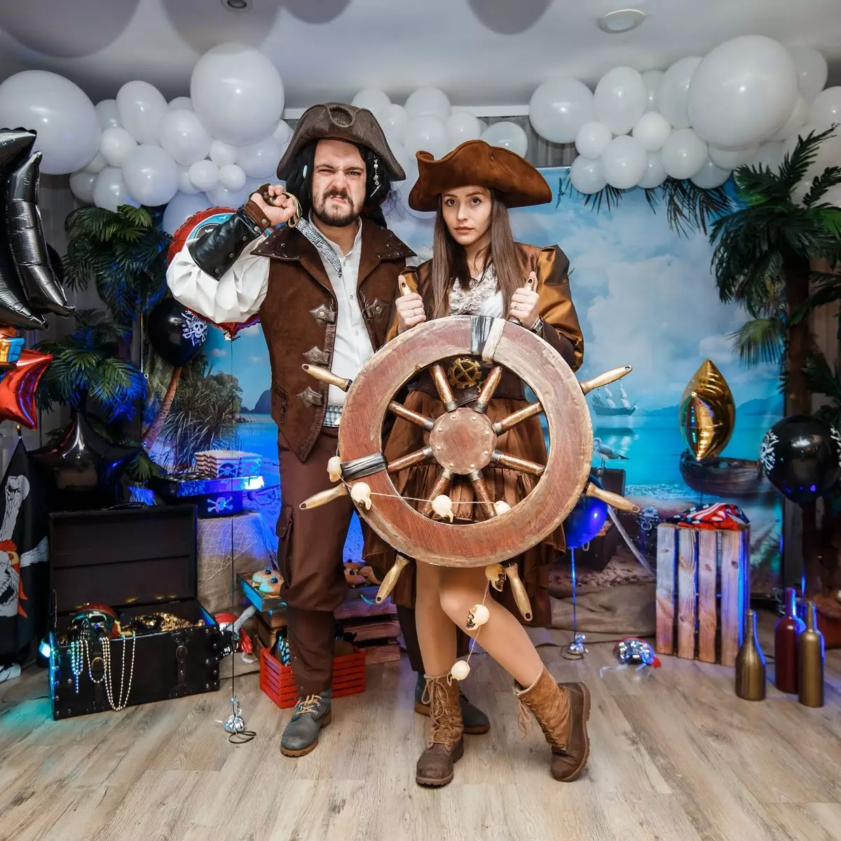 Pirate Party (52 photos): Scenario for children and adults, Birthday decoration, Competitions for a fun company 18152_9