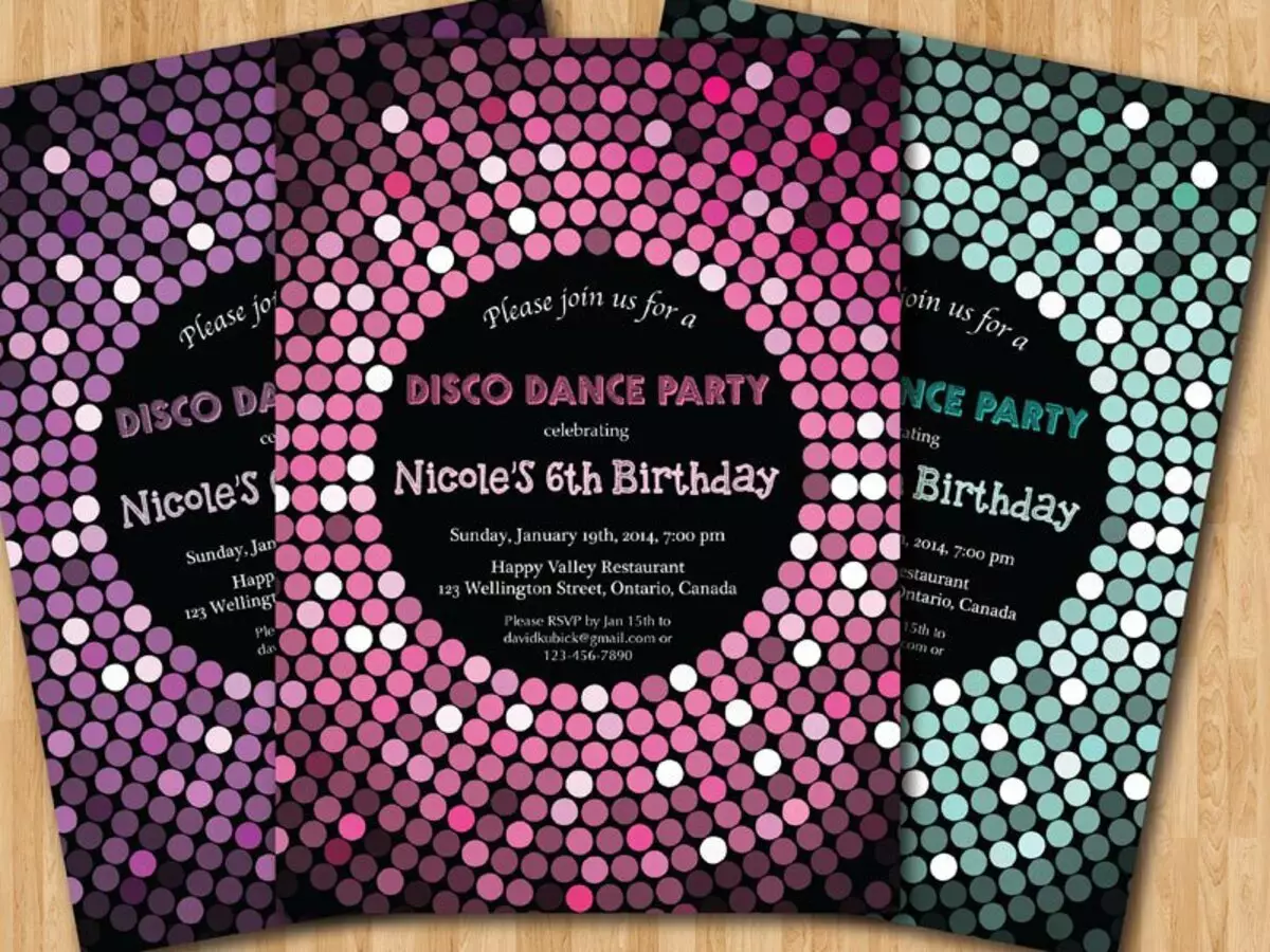 Disco-Style Party: Nový rok a deti, na narodeniny a na výročie, skript, ako sa obliekať na párty v štýle 70. rokov 18170_19