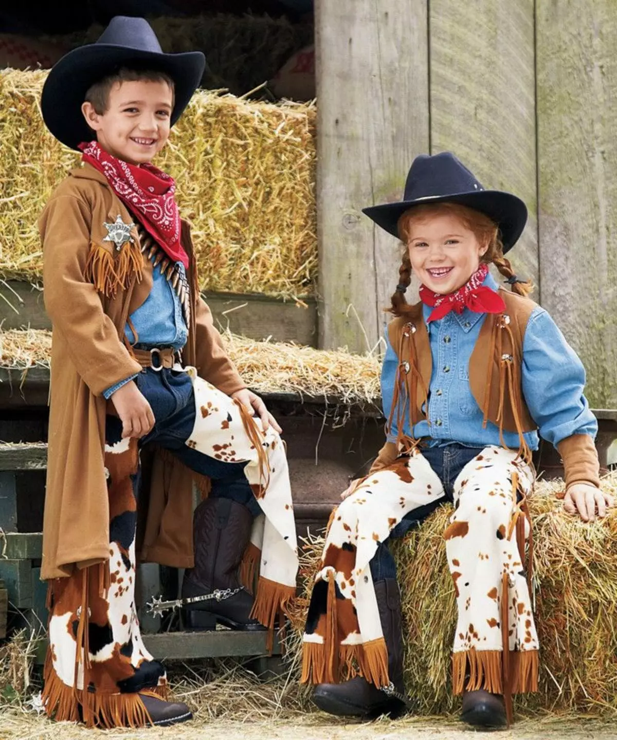 Partiya Cowboy: Scenario Birthday Wild Wild, Pêşbaziyên ji bo Cowboys û Sêwiran, Cilûbergên ji bo zarok û mezinan 18176_30