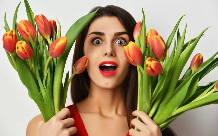 Com mantenir les tulipes a el 8 de març? Com emmagatzemar les tulipes tallats comprat? 18192_6