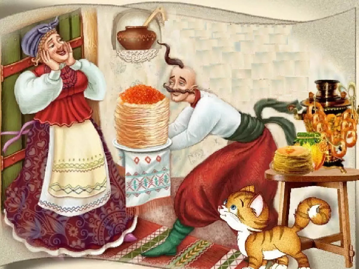 Maslenkaya седмица - традиции през деня: името и значения на всеки ден на карнавал, знаците и обичаи 18212_24