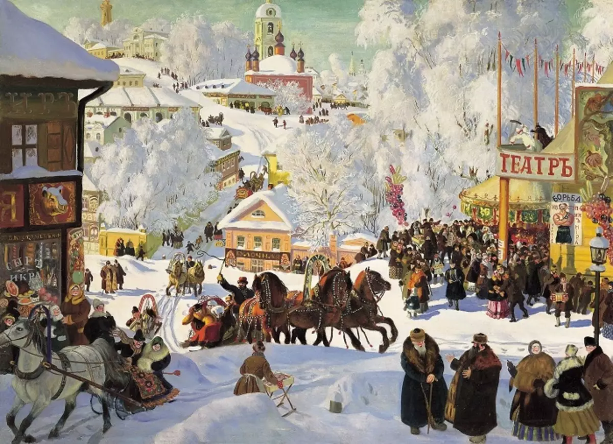 Maslenitsa: Pagan eller ortodox semester? 31 Foto är han religiös? Vad kan jag äta i ortodoxi? Historia och kommunikation 18227_10