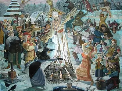 Maslenitsa: Liburan Pagan atau Ortodoks? 31 foto apakah dia religius? Apa yang bisa saya makan di ortodoksi? Sejarah dan Komunikasi 18227_6