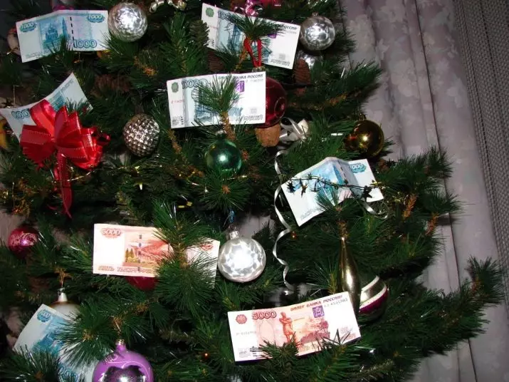 نئے سال کے لئے پیسہ کیسے منظم کرنا؟ کتنے خوبصورت اور دلچسپی سے ایک مالیاتی تحفہ پیش کرتے ہیں؟ 18322_14