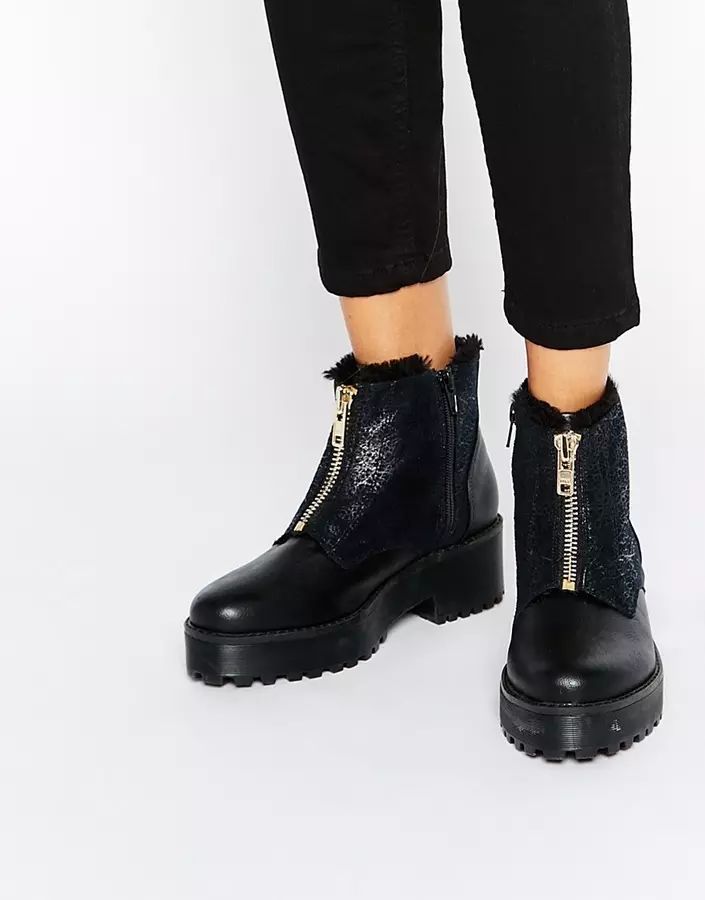 Boots (135 ritratt): Xejriet tal-moda 2021, minn Red Rock, EVA, ġemel, grinders, kif tilbes derby ma 'jeans, militari u stil ta' Burgundy 1842_26