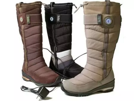 Heated Boots (19 na larawan): Mga modelo ng taglamig na may electric heating 1845_7