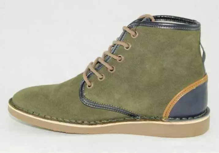 Zelené topánky (45 fotografií): Dámske zimné modely, s ktorými na sebe Nubuck je tmavo zelené topánky 1846_16
