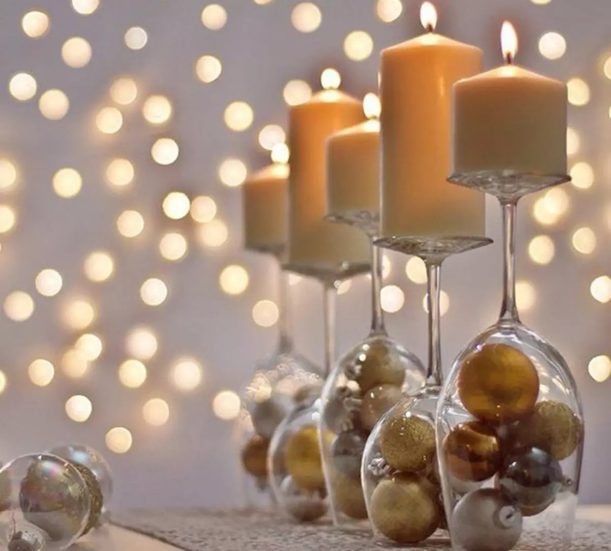 Kerzenständer aus einem Glas: Wie kann man Ihre eigenen Hände für das neue Jahr ein Kerzenständer aus Festo auf einem langen Bein und einem Glas machen? Schritt-für-Schritt-Handbuch Anweisungen 184_3