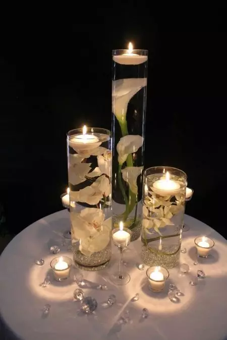 Kerzenständer aus einem Glas: Wie kann man Ihre eigenen Hände für das neue Jahr ein Kerzenständer aus Festo auf einem langen Bein und einem Glas machen? Schritt-für-Schritt-Handbuch Anweisungen 184_7
