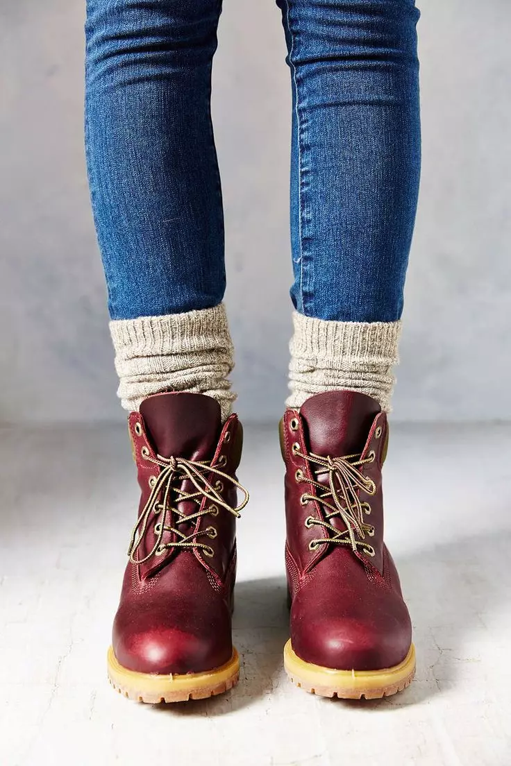 Botas de zapatillas (76 fotos): botas de cruz de inverno de moda feminina 1851_7