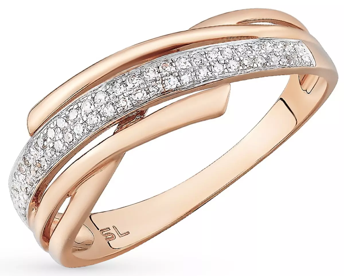 Золотое кольцо. Золотое кольцо с бриллиантами 585 Санлайт. Кольцо розовое золото 585 пробы. Кольцо золото 585 пробы с бриллиантом. Золотое кольцо с бриллиантом 0.12карат.