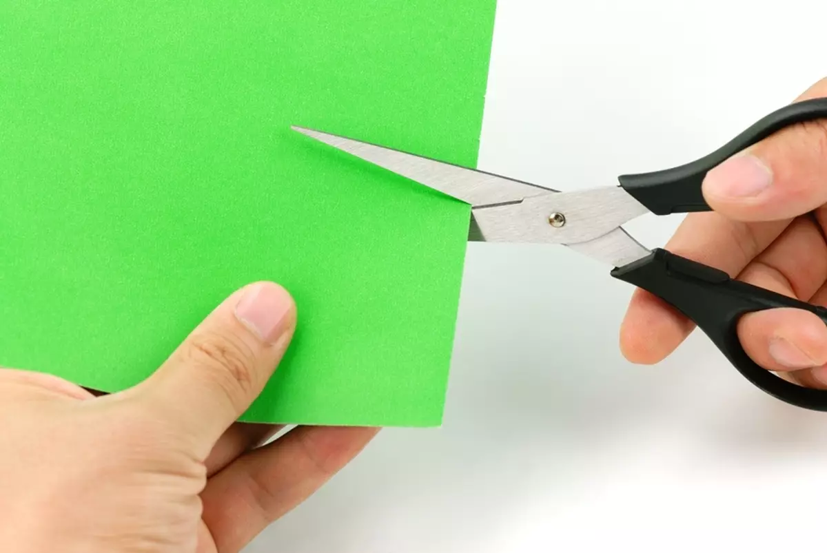 Como facer unha nai de agasallo de papel? Tarxetas postais e oficios para o aniversario coas túas propias mans, aplicacións e origami a partir de papel coloreado 18669_12