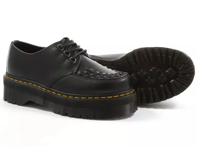 Crypers (177 fotografii): pantofi elegant cu platformă transparentă, modele de buma și altele, opțiuni negre, de iarnă 1877_108