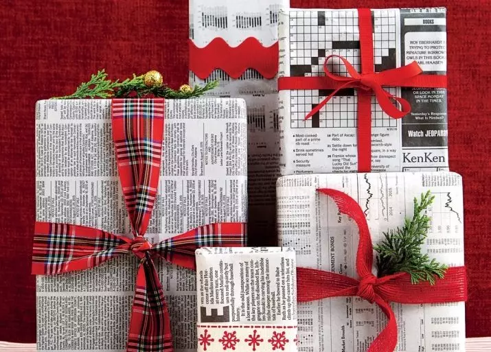 Kako spakovati stan poklon u poklon papir? Najbolje metode za pakovanje Thin Pokloni u Wrapping Paper 18787_10