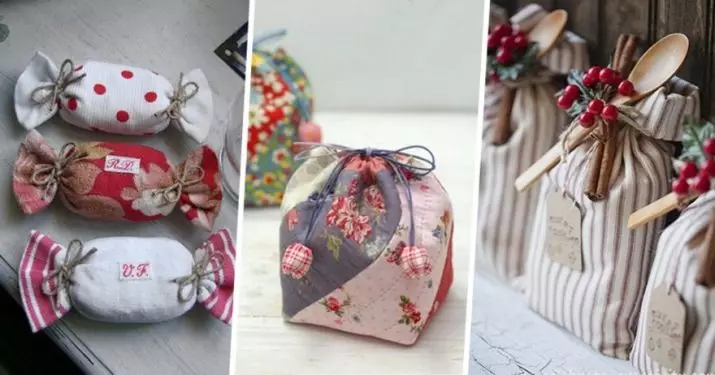 क्रिसमस उपहार के लिए पैकेजिंग: चुनने के लिए बेहतर क्या है: नए साल के लिए बक्से, नया साल बैग या सुंदर पैकेज? मीठे उपहार के लिए पैकेजिंग पेपर और बैग कौन सा उपयुक्त हैं? 18802_6