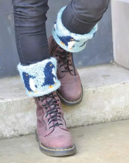 Que vestir zapatos (177 fotos): como usar jeans con botas altas, co que combinar modelos de inverno, zapatos de mulleres marróns en lacing 1887_48
