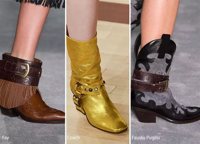 Boots modern (78 foto): Tren 2021, apa sepatu wanita sing paling apik, apa sing bakal ana ing mode 2022 1889_62