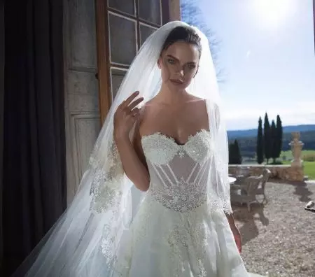 ウェディングドレスのための透明な結婚式のコルセット