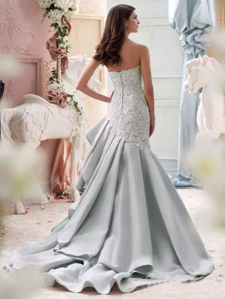 عروسی لباس پری دریایی آبی