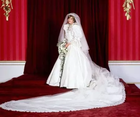 عروسی شاهزاده خانم دیانا لباس