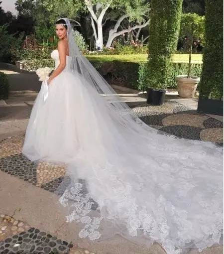 Gaun pengantin eva longoria