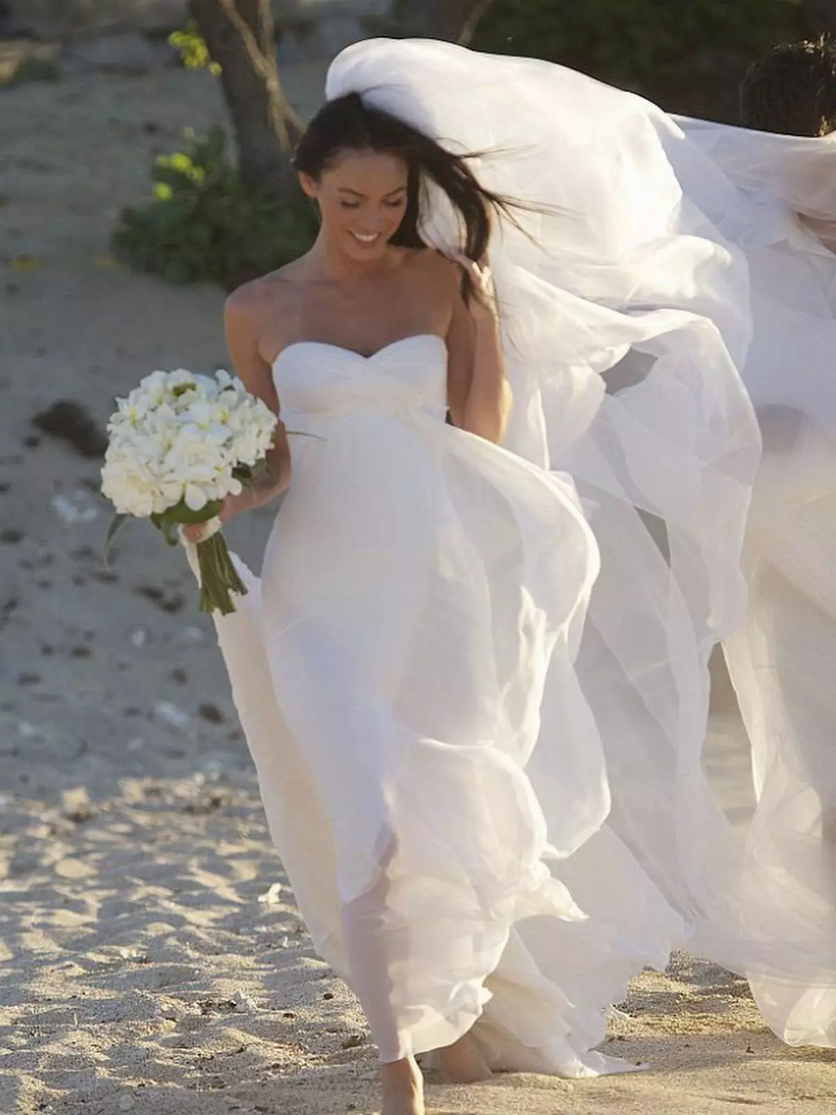 Vestido de novia Megan Fox