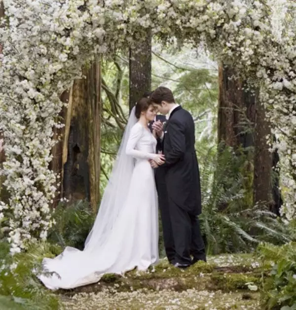 Bröllopsklänning Kristen Stewart från Twilight Movie