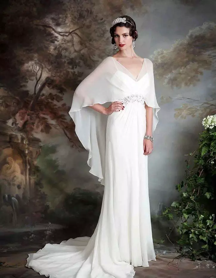 Gaun pengantin dalam gaya retro dari Eliza Jane Howell