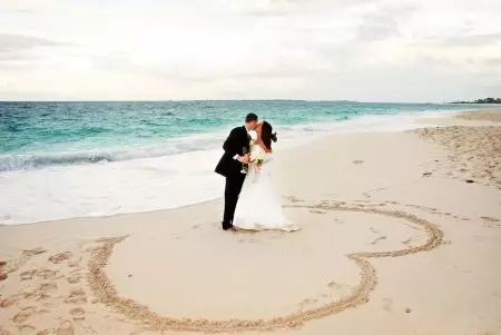 Bryllup på stranden