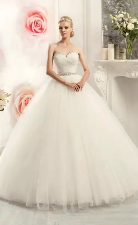 Сватбена рокля най-великолепната от блясъка от булчила NaviBlue