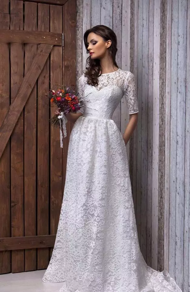 Vestido de noiva encaixe de RARA Avis