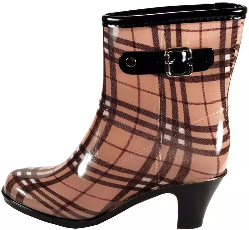 Boots tal-lastku (67 Ritratti): Mudelli tan-nisa fuq shoelaces, trasparenti, xitwa, boots gomma 1897_21