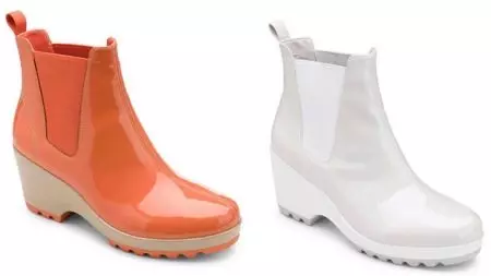 Boots Rubber (67 wêne): Modelên jinan li ser pêlavan, transparent, zivistan, pêlavên gomkirî 1897_65
