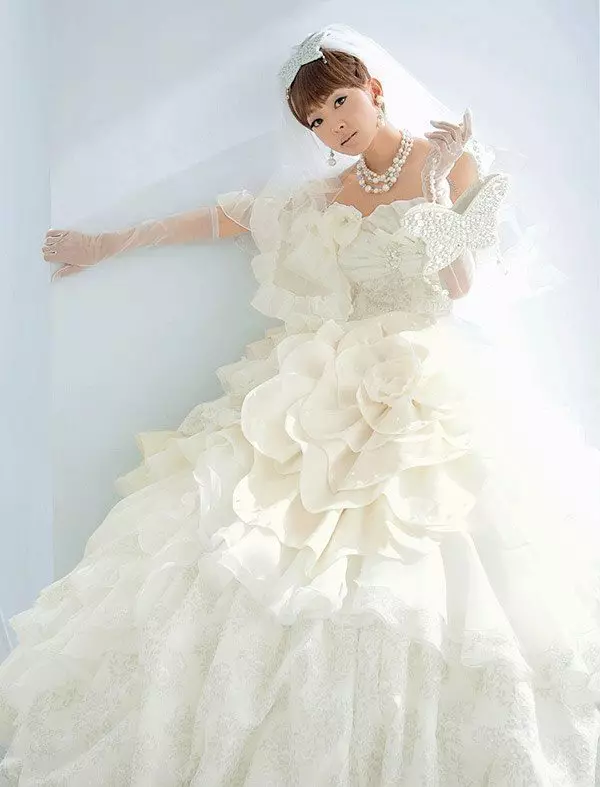 Scena d'Uno White Wedding Dress