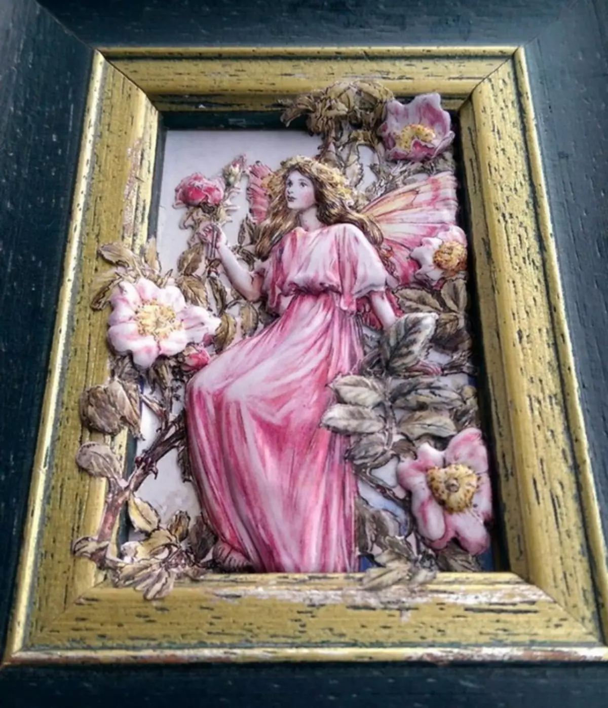 Volume-decoupage (37 foto's): Masterclass voor beginners. Hoe te werken met Putty en Penplex? Decoupage-techniek met 3D-elementen 19099_4