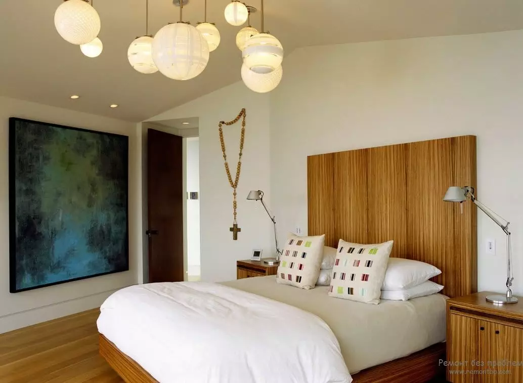 Dizajn spavaće sobe (183 fotografije): ideje dizajna enterijera spavaće sobe u stanu, šik ekskluzivni projekti dizajna. Kako ukrasiti spavaću sobu s tekstilom i neobičnim dodacima? 190_144