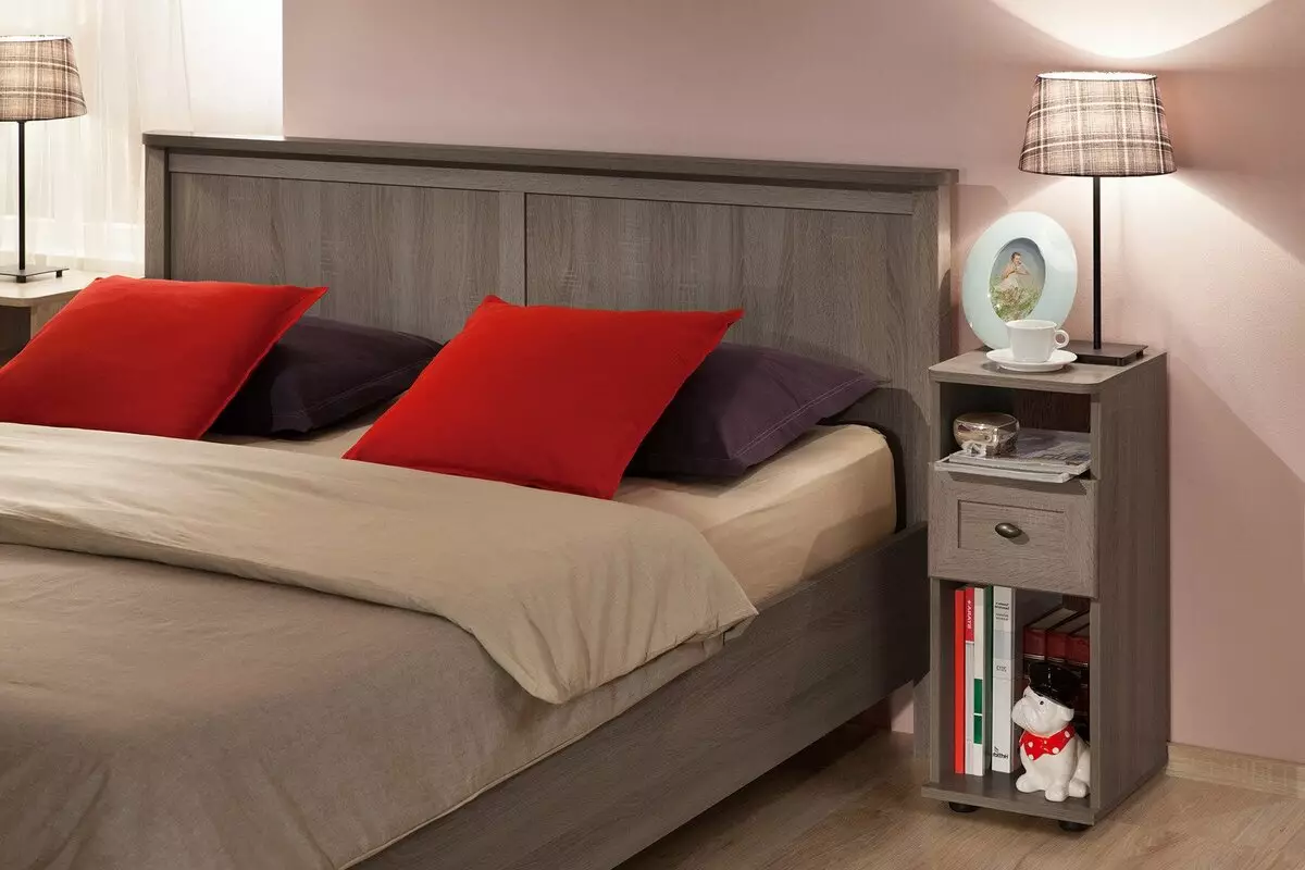 침실 디자인 (183 사진) : 아파트의 침실의 인테리어 디자인, Chic 독점 디자인 프로젝트. 직물 및 비정상적인 액세서리로 수면 방을 장식하는 방법? 190_175