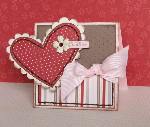 Valentine Scrapbooking: Ιδέες για την Ημέρα του Αγίου Βαλεντίνου, Master Class Master Card 19144_18