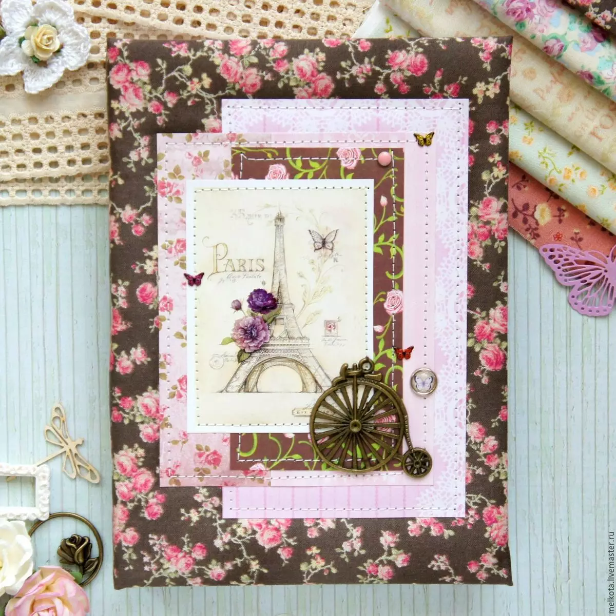 Notebook in het vakgebied scrapbooking (26 foto's) maken dagelijks met hun handen om een ​​zweefvliegtuig masterclass te scheppen voor beginners stap voor stap 19152_23