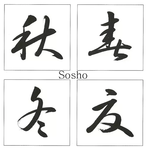 Calligraph Japoney: Safidy ny Calligraphy ao Japon, mianatra ho an'ny vao manomboka 19180_9