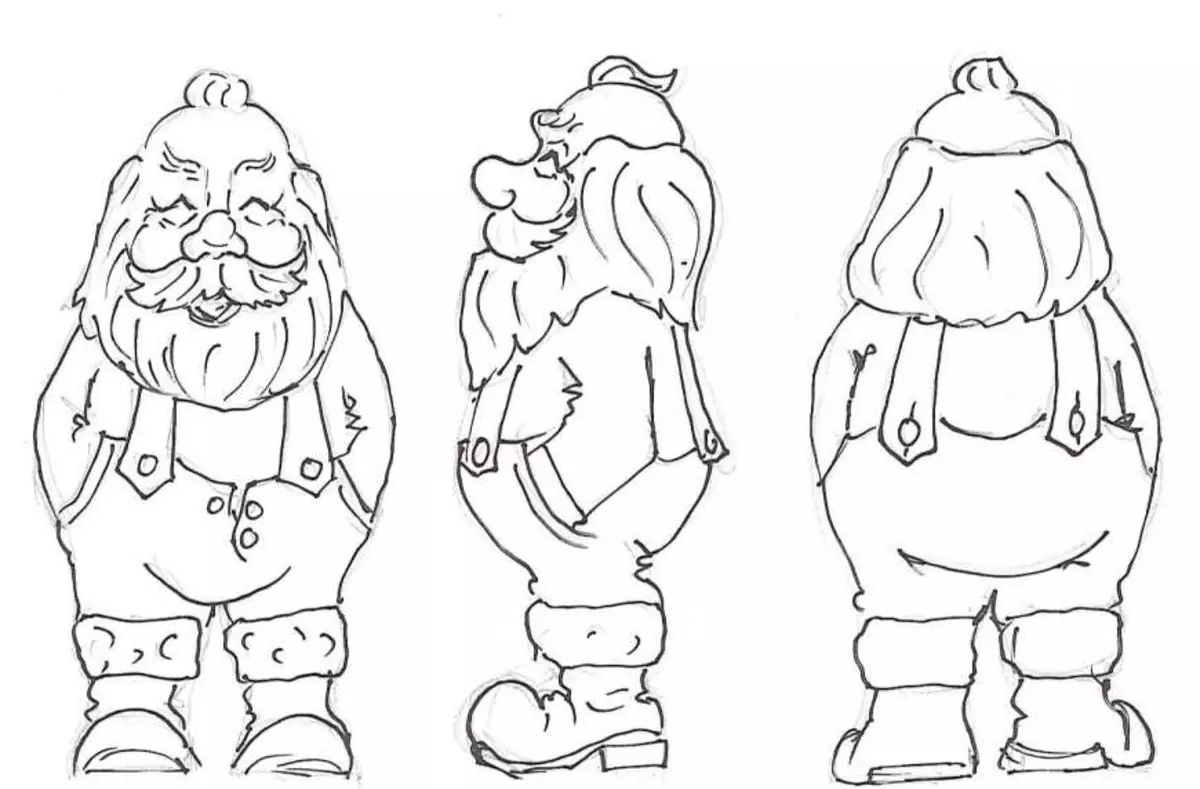 Kako smanjiti stablo Figurine? Početna nit - Djed Mraz i zvijeri, gnome i ptice, japanske rezbarene figure s vlastitim rukama 19204_26