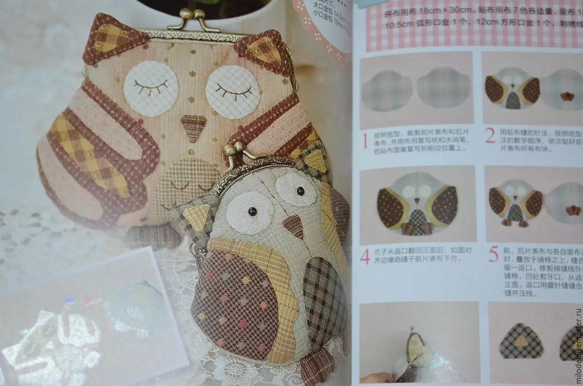 Japans patchwork voor beginners: stapsgewijs Kinusayig-schema's en masterclass, patronen en blanks 19274_14